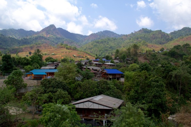 Pai Mountains and Village II