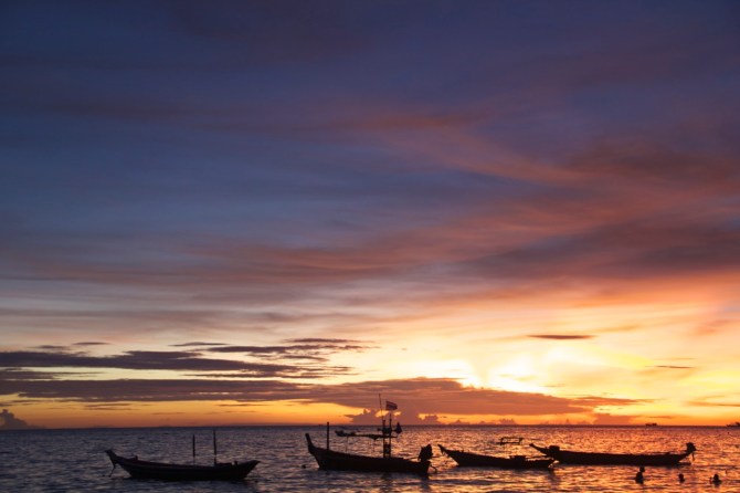 Sunset on Koh Tao